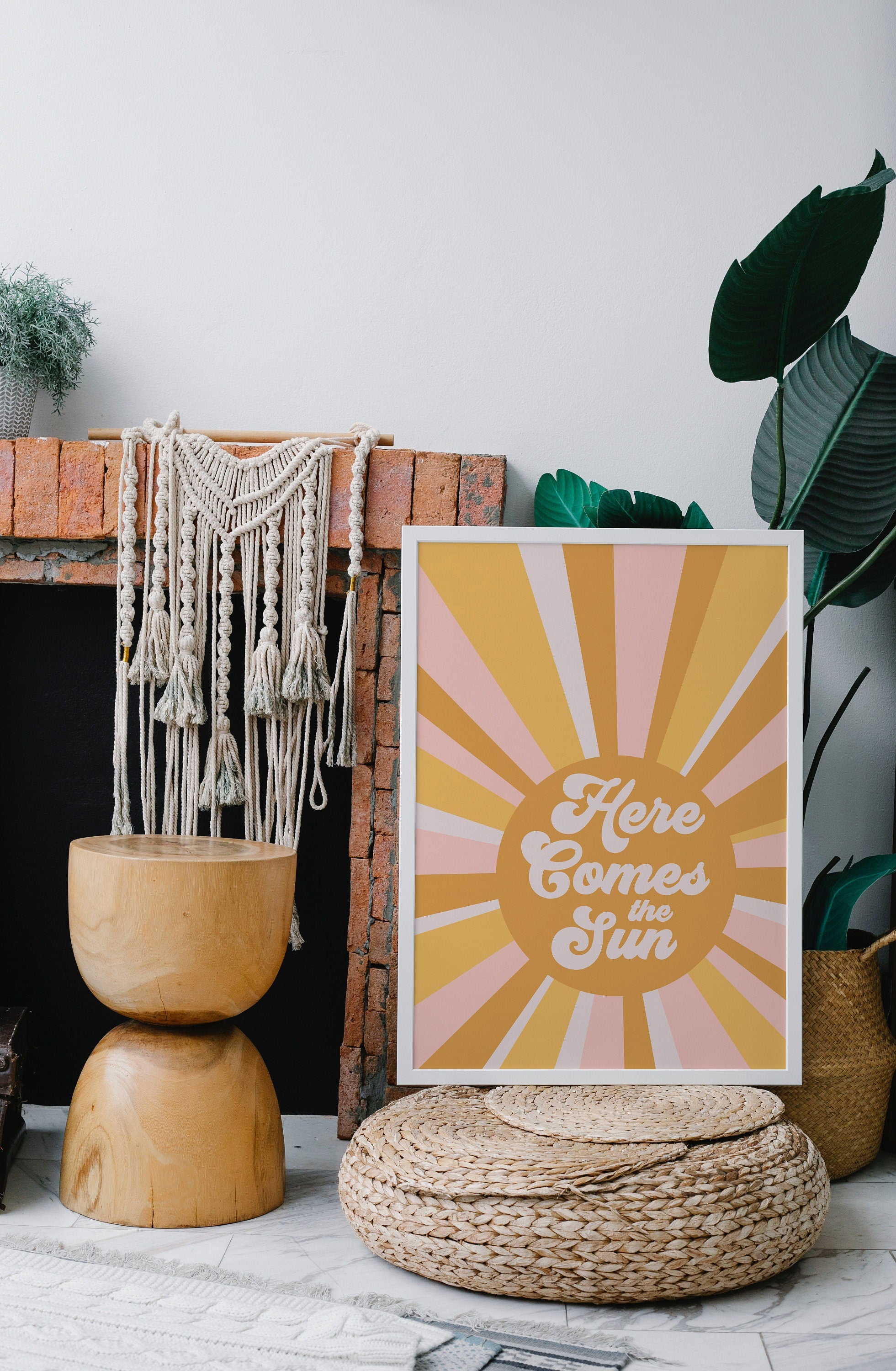 Here Comes The Sun Poster - shopartivo