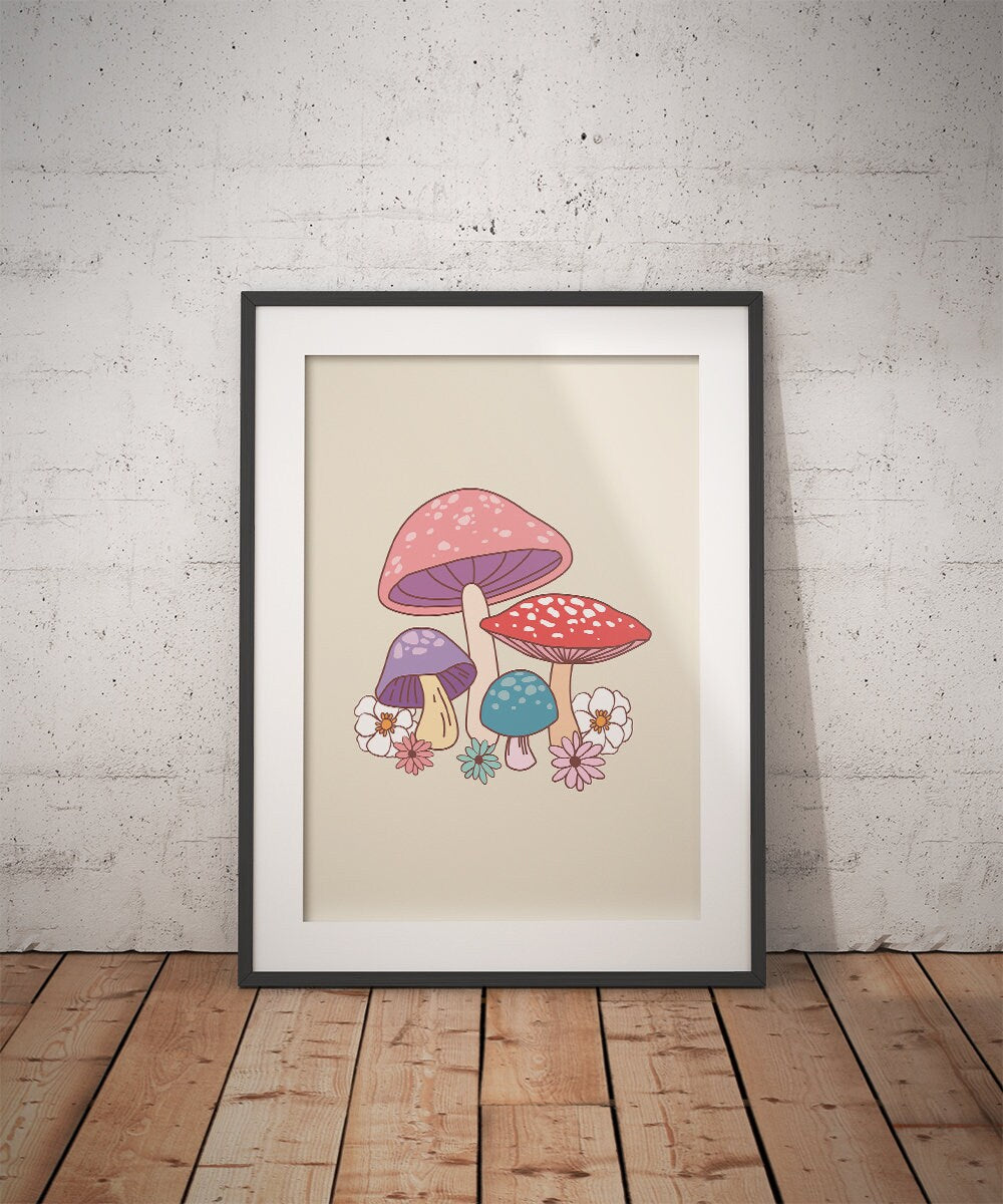 Mushroom Poster - shopartivo