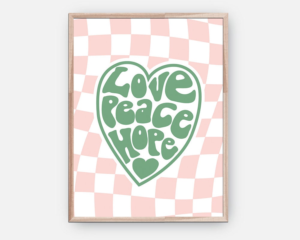 Love Peace Hope Poster - shopartivo
