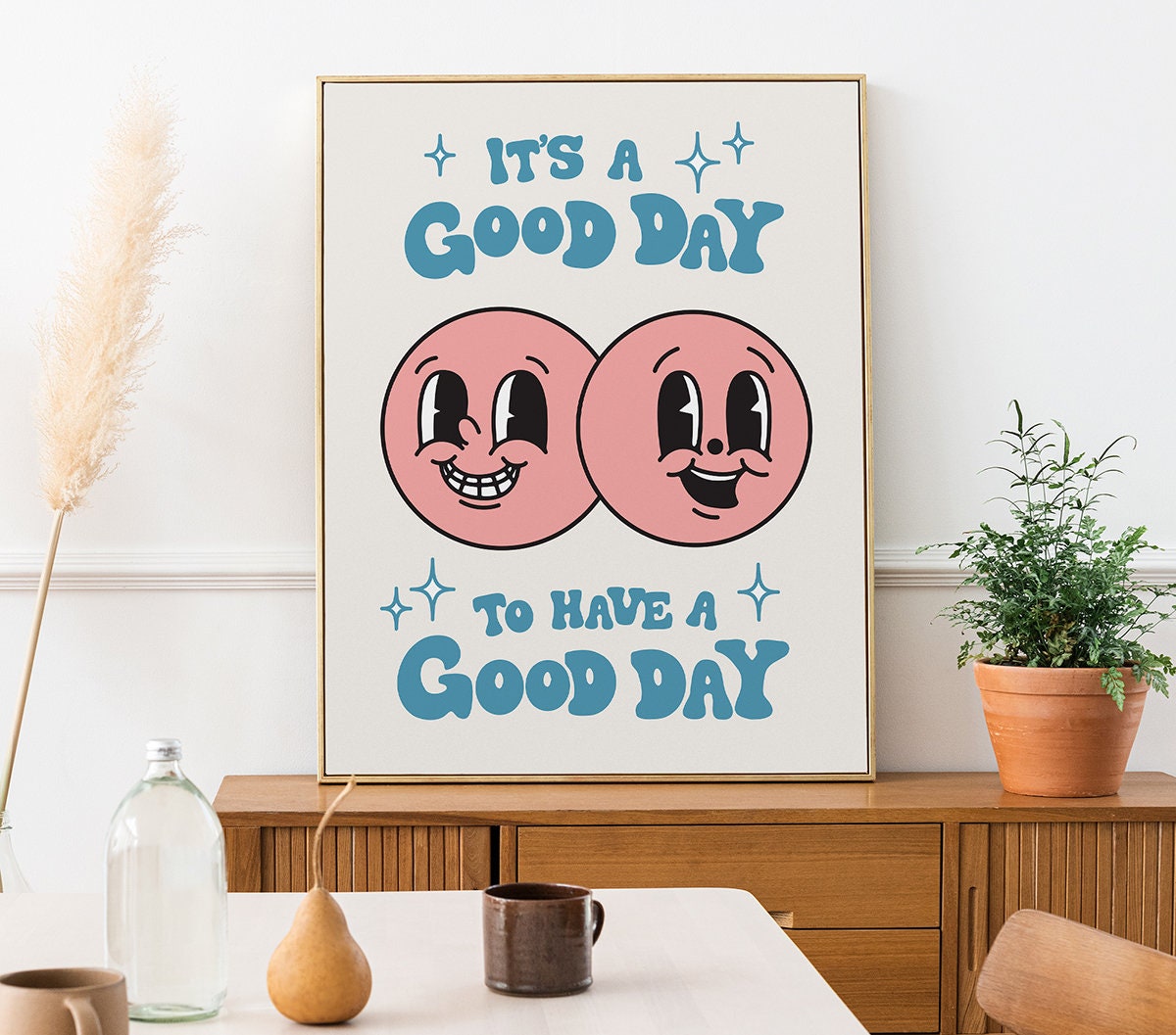 It's a Good Day Retro Poster - shopartivo