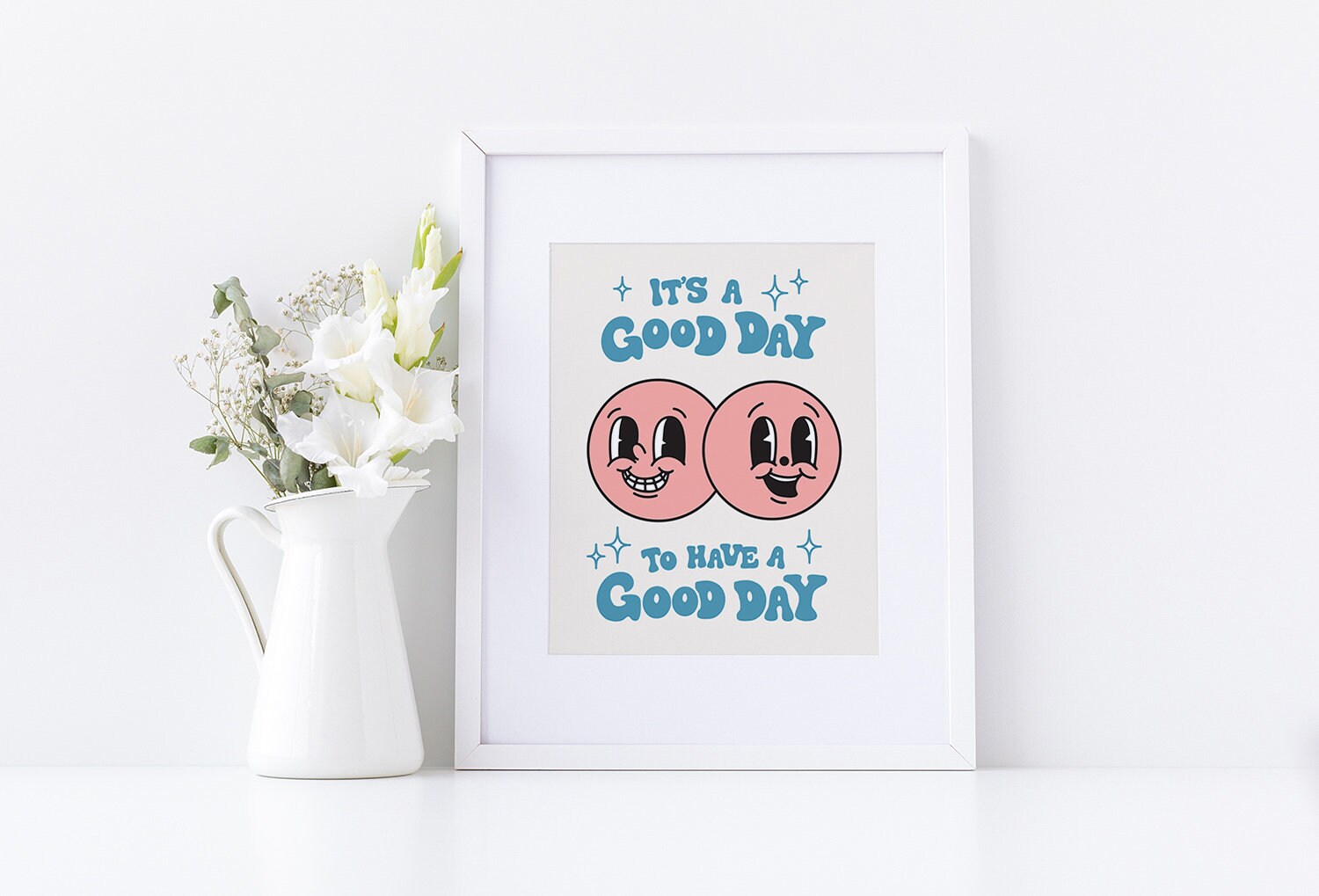 It's a Good Day Retro Poster - shopartivo