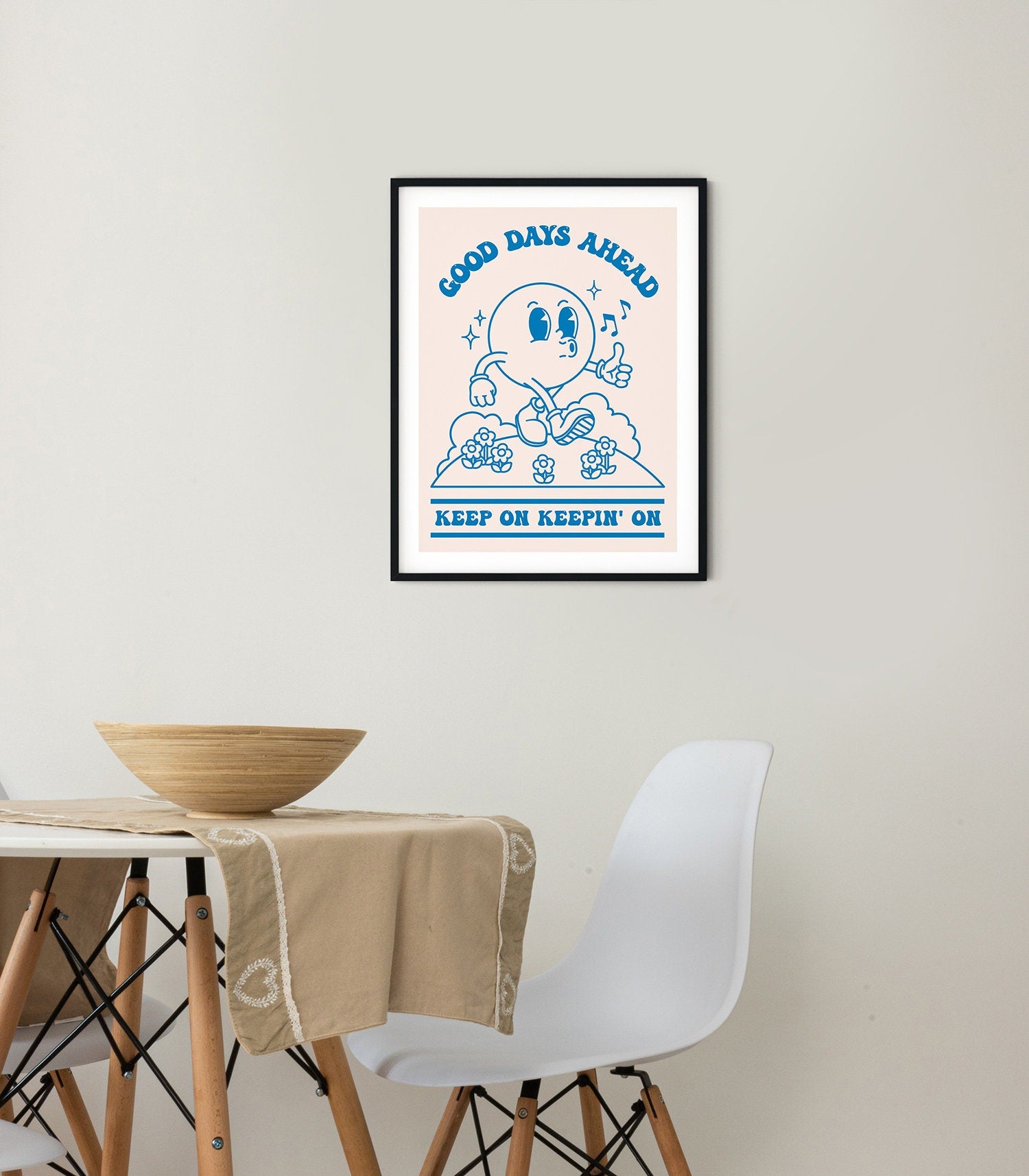Good Days Ahead Retro Poster - shopartivo
