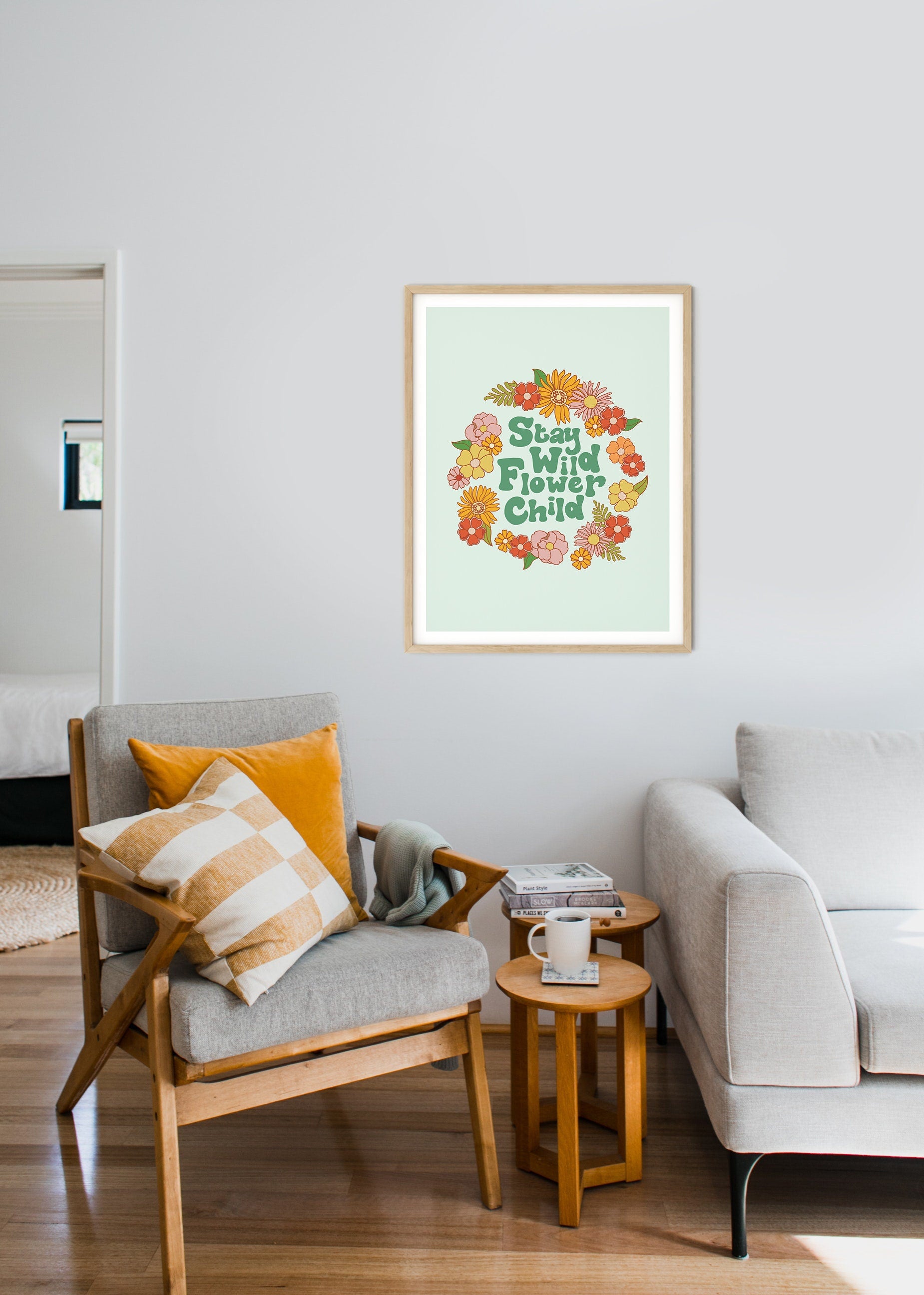 Stay Wild Flower Child Poster