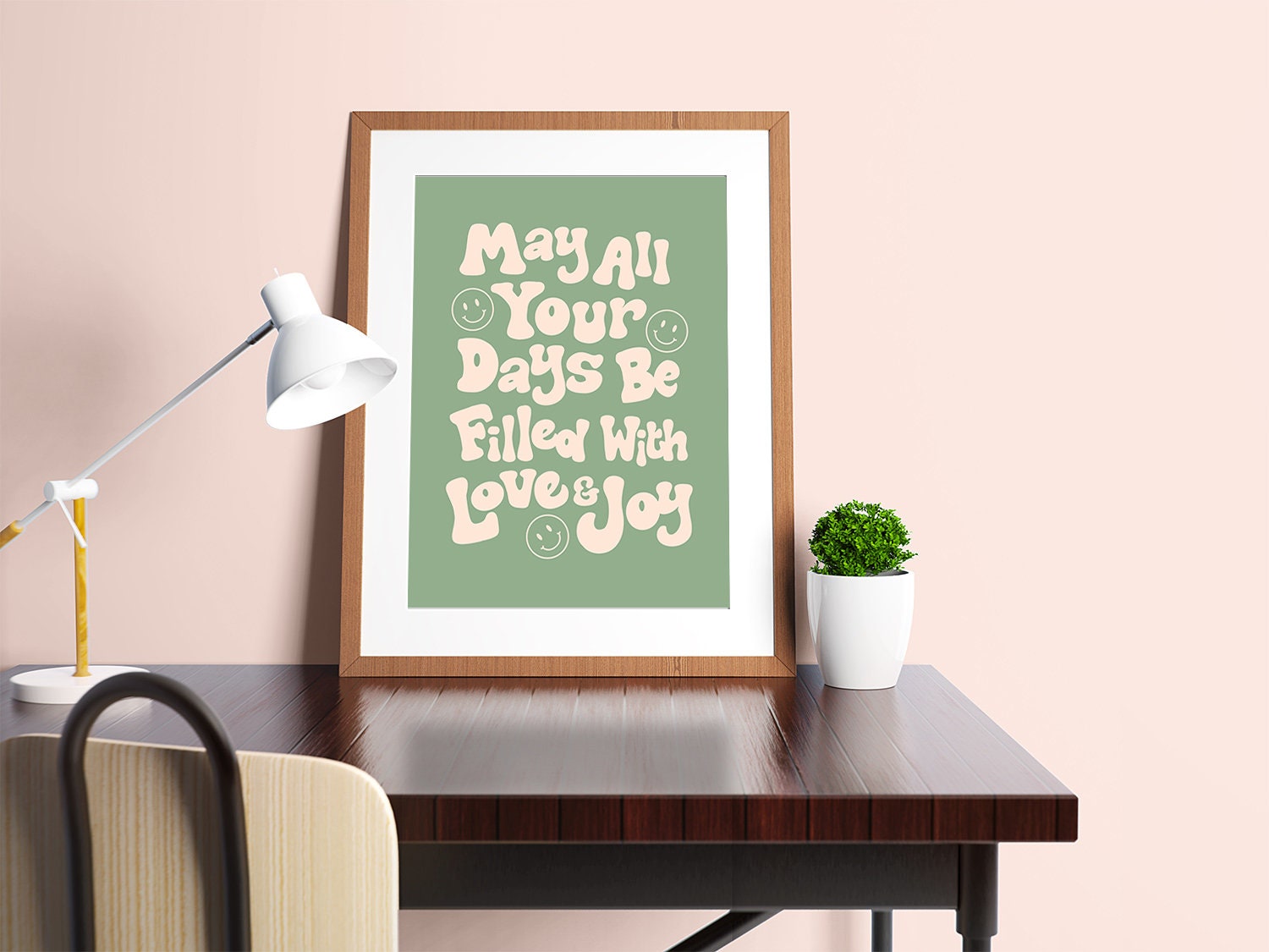 May All Your Days Be Filled With Love And Joy Poster - shopartivo