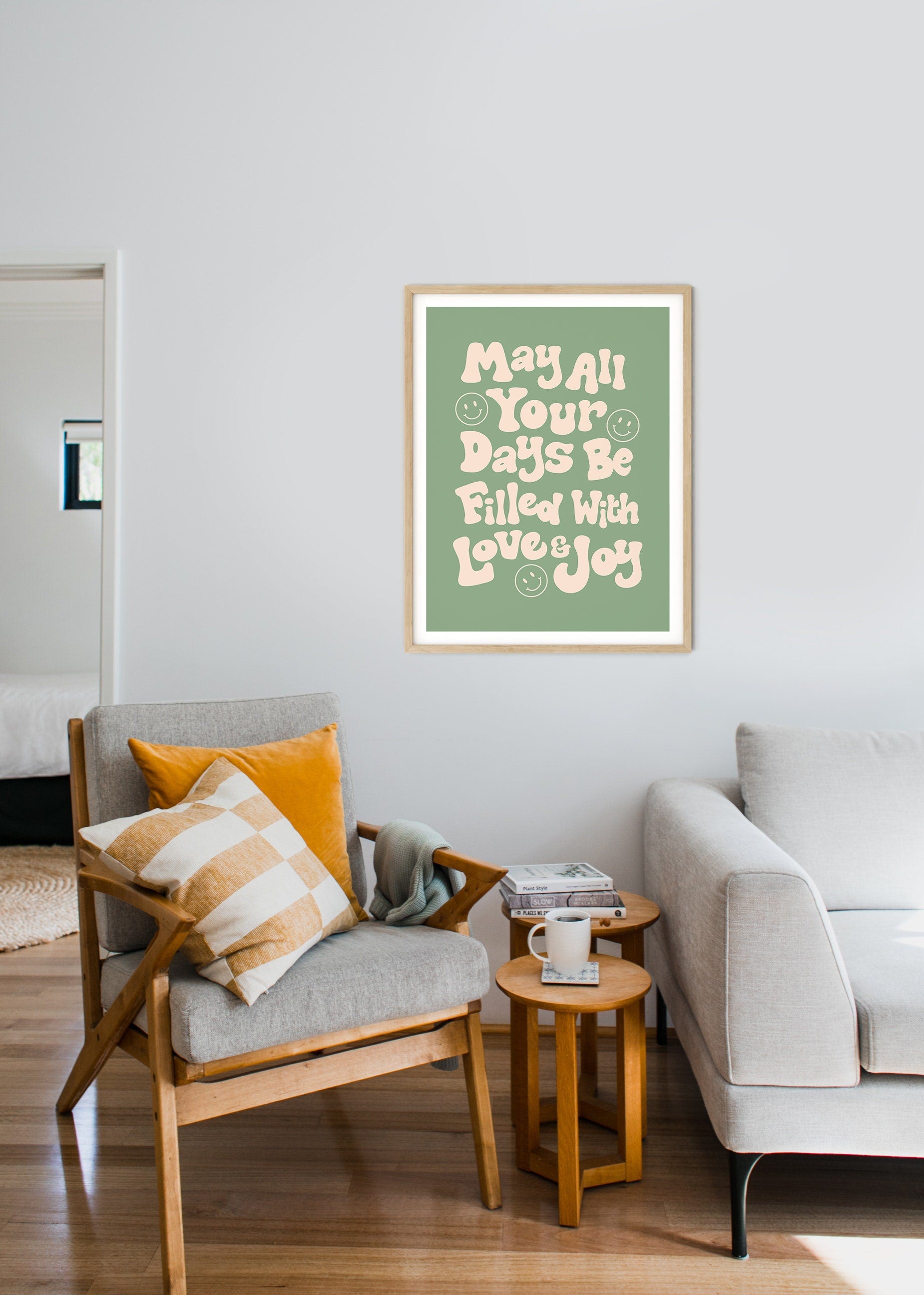 May All Your Days Be Filled With Love And Joy Poster - shopartivo