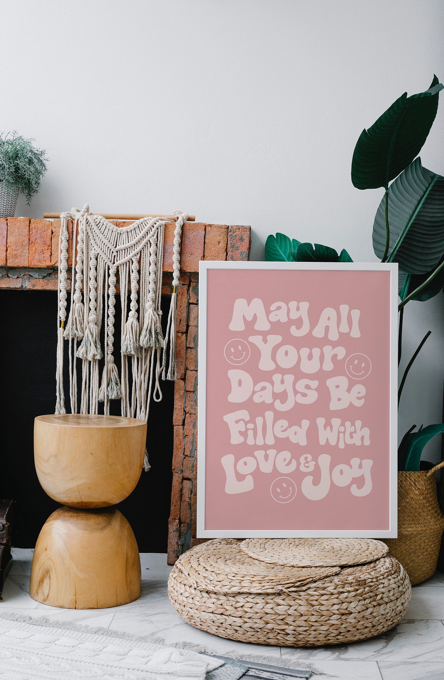 May All Your Days Be Filled With Love And Joy Poster - shopartivo
