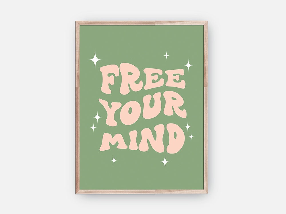 Free Your Mind Poster - shopartivo