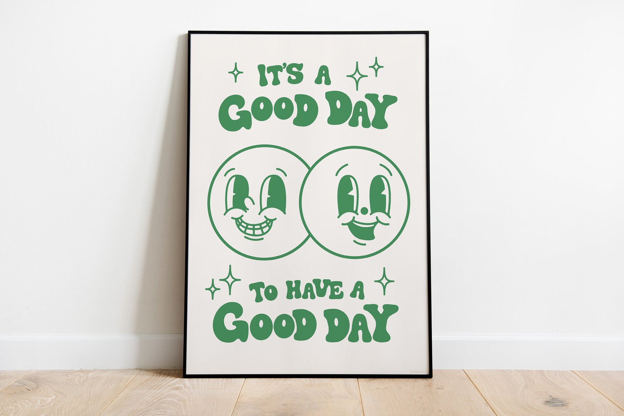 It's a Good Day Retro Poster - shopartivo