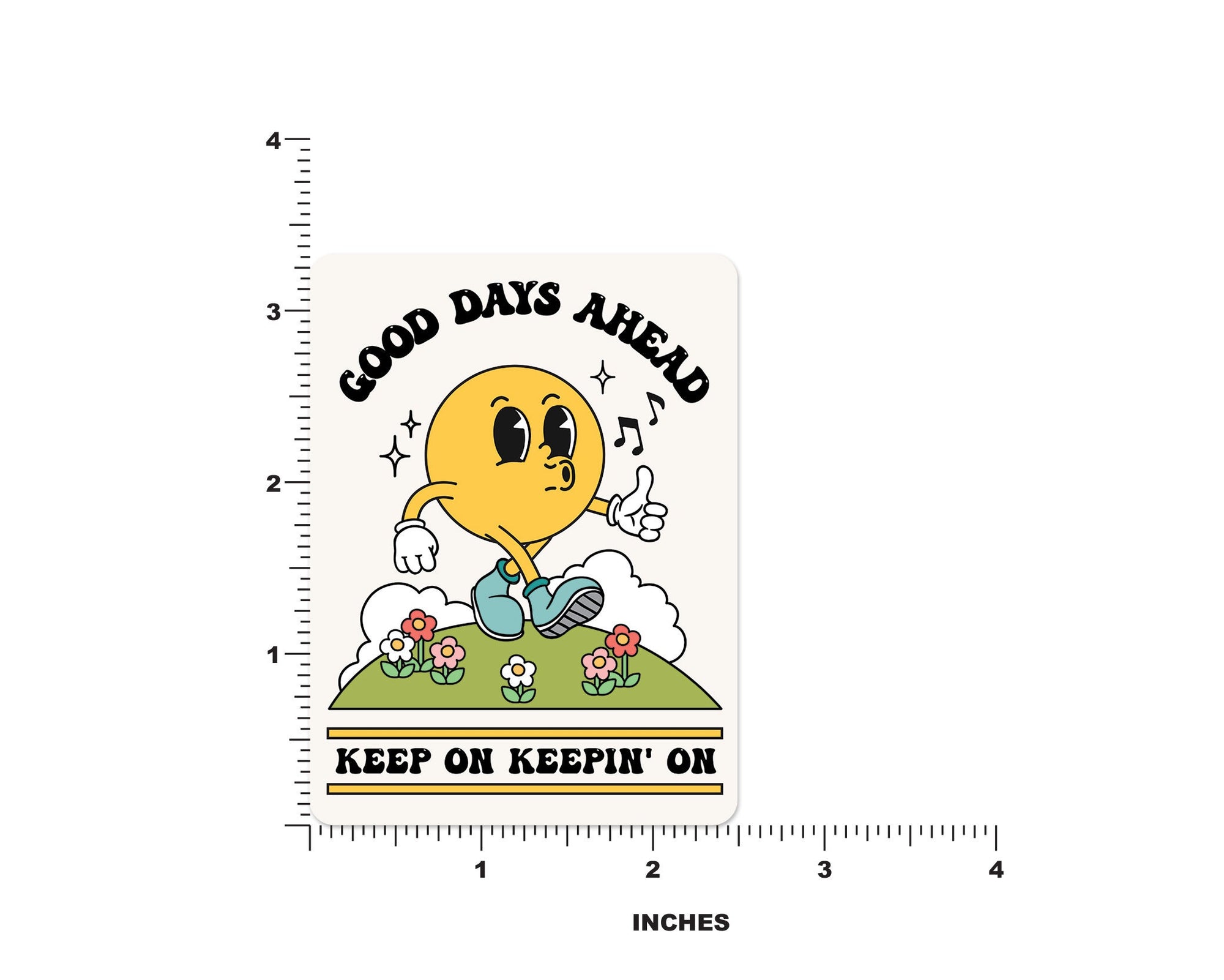 Good Days Ahead Sticker - shopartivo