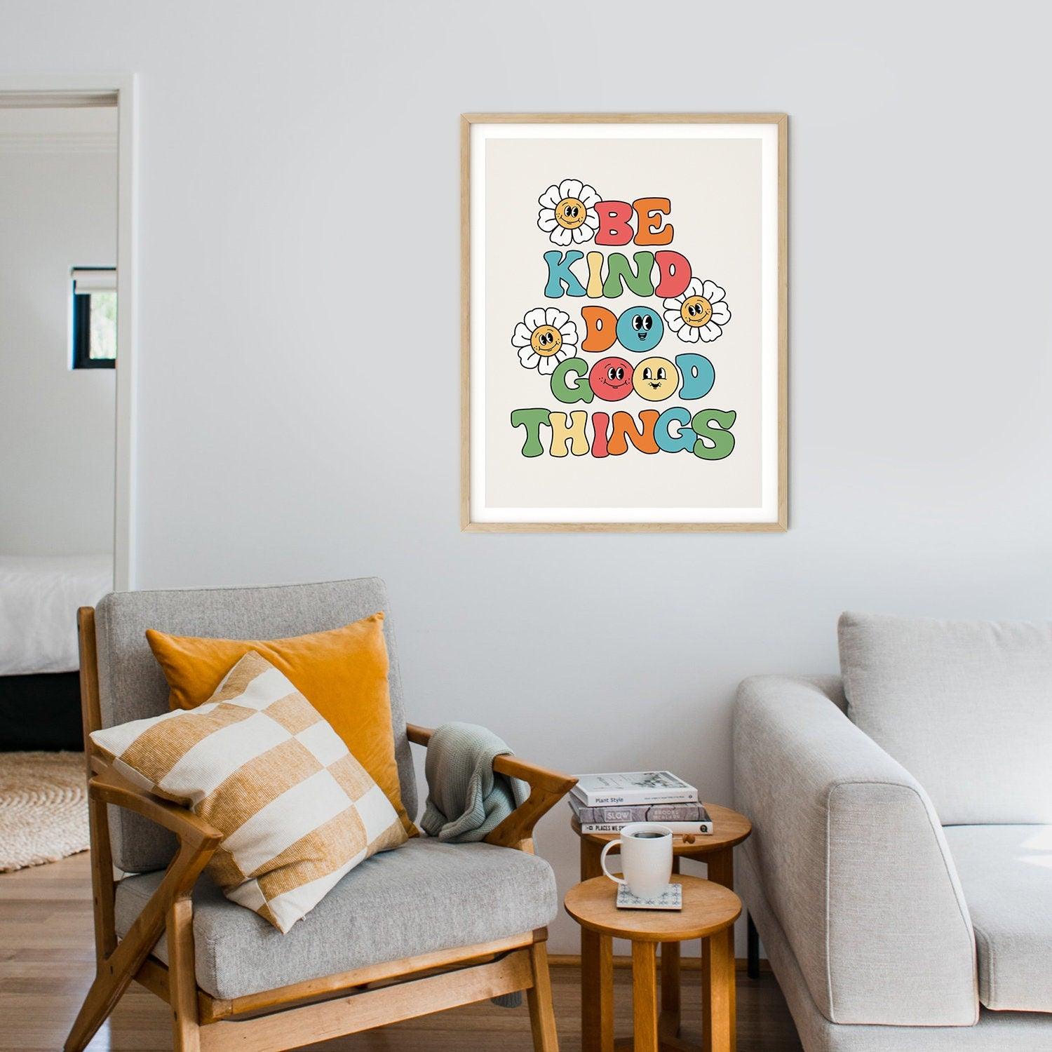 Be Kind Do Good Things Poster - shopartivo