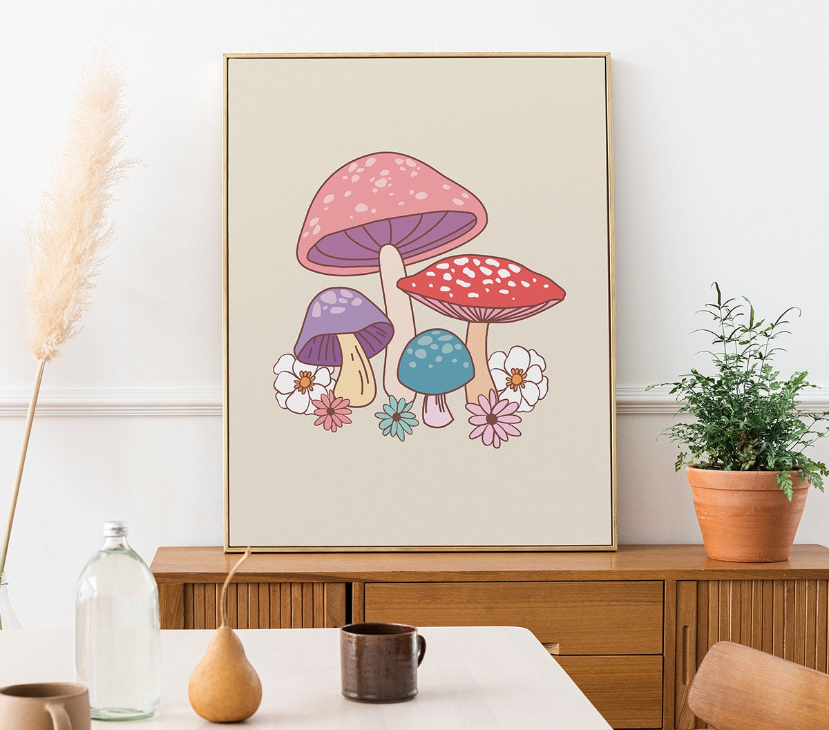 Mushroom Poster - shopartivo