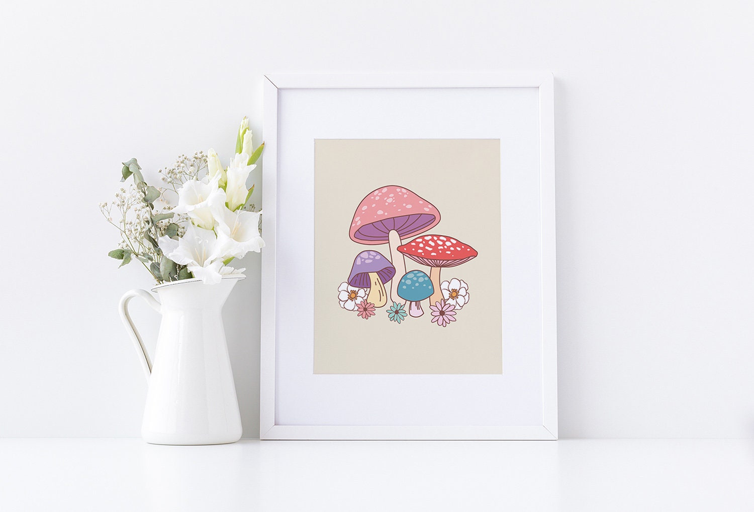 Mushroom Poster - shopartivo
