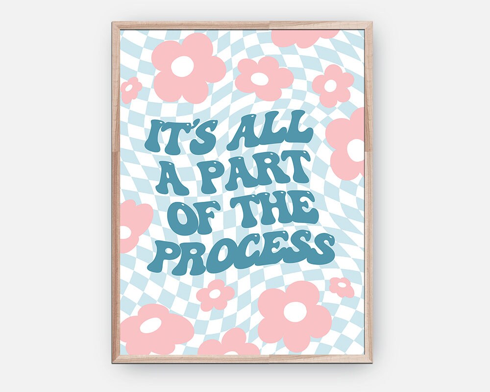 It's All a Part of the Process Poster - shopartivo