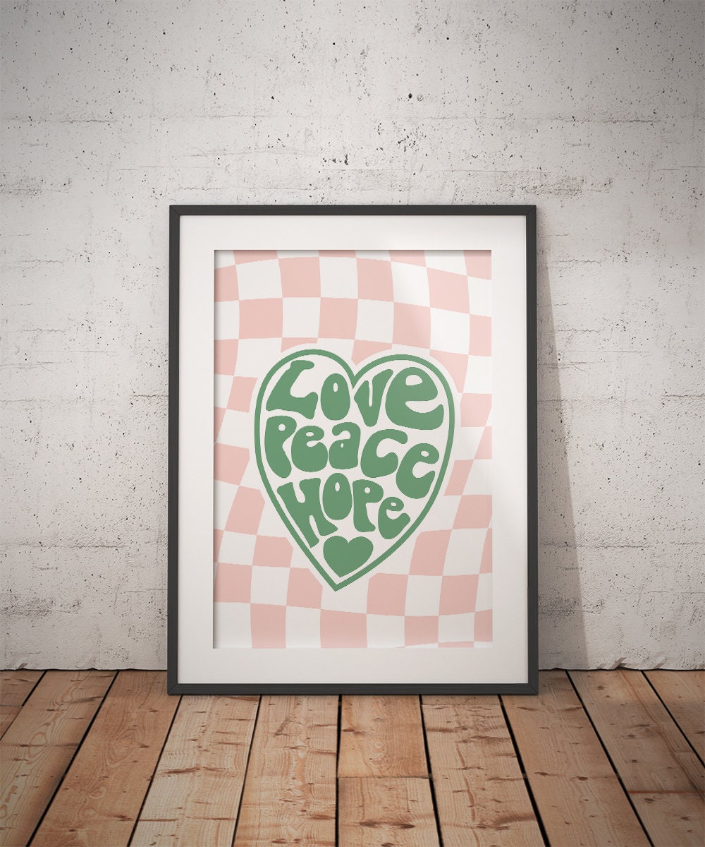 Love Peace Hope Poster - shopartivo