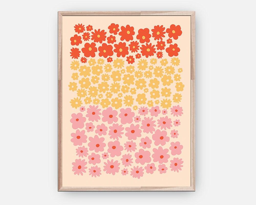 Danish Pastel Flower Poster - shopartivo