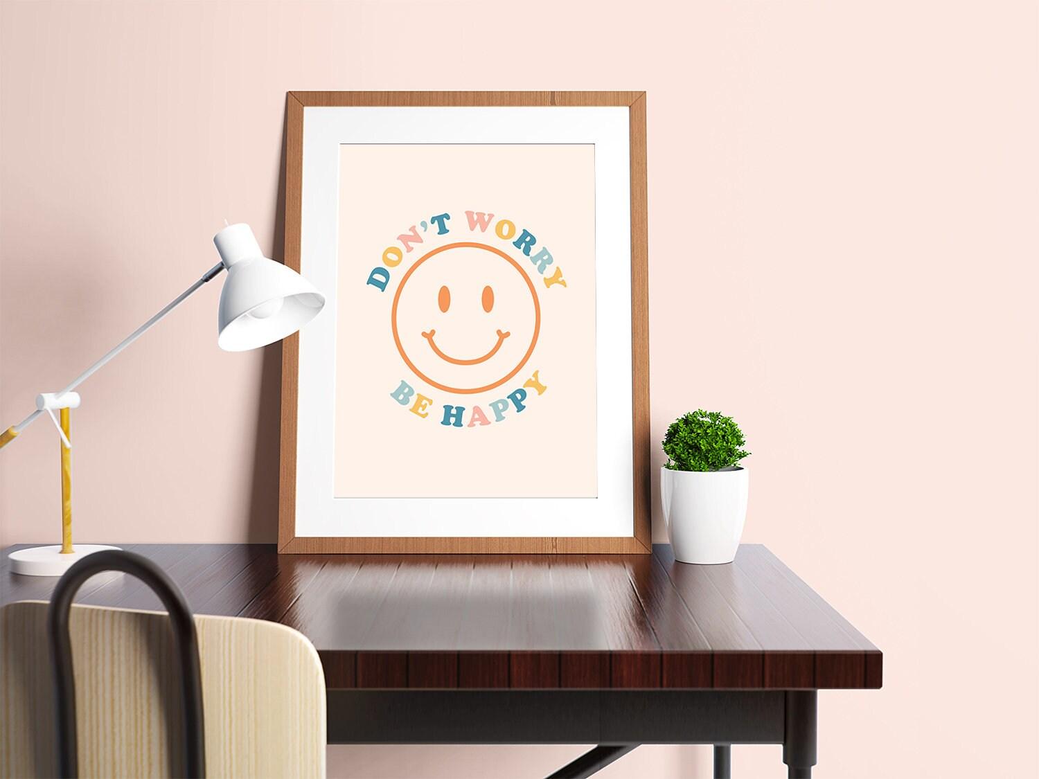 Don't Worry Be Happy Poster - shopartivo