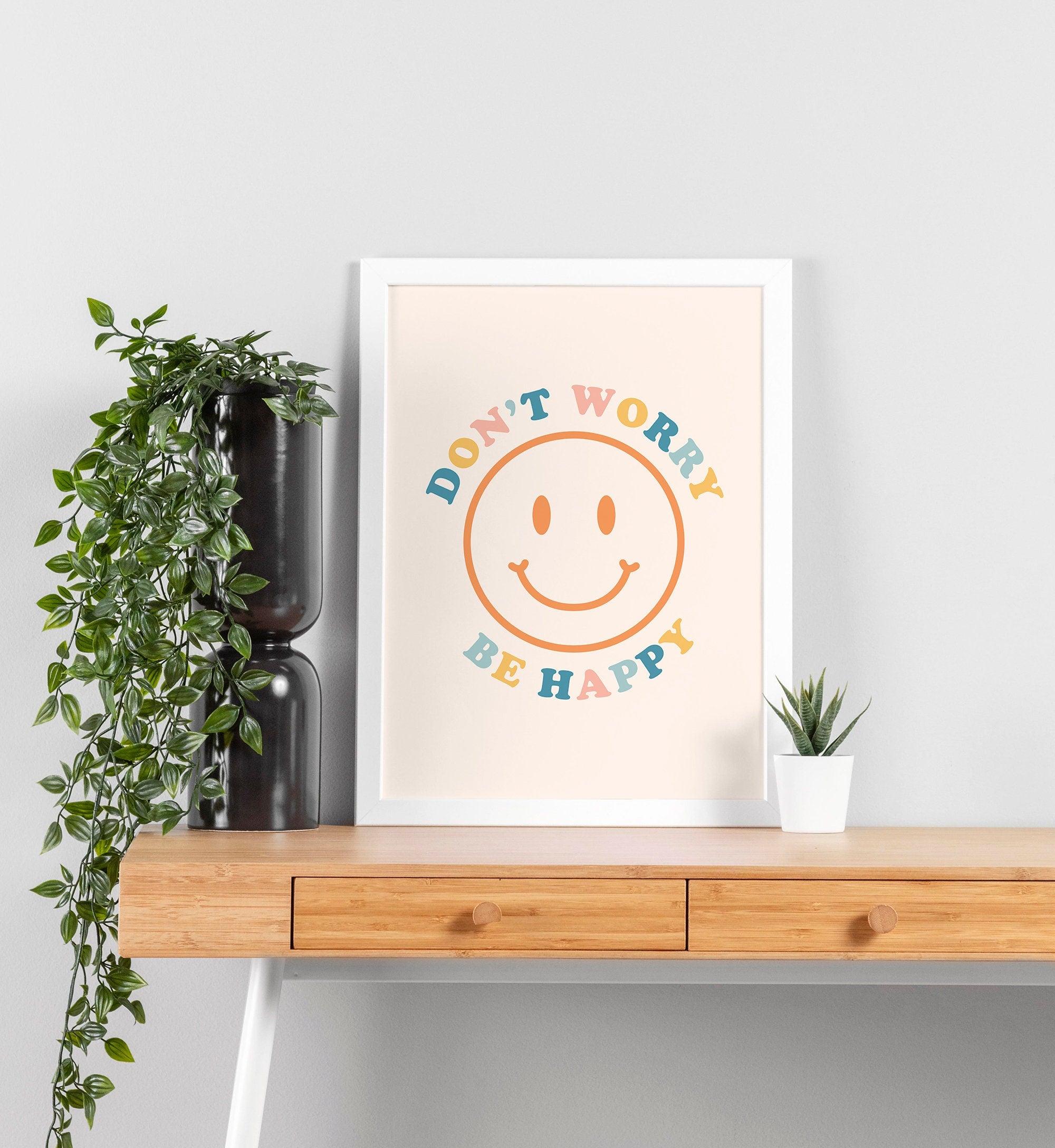 Don't Worry Be Happy Poster - shopartivo