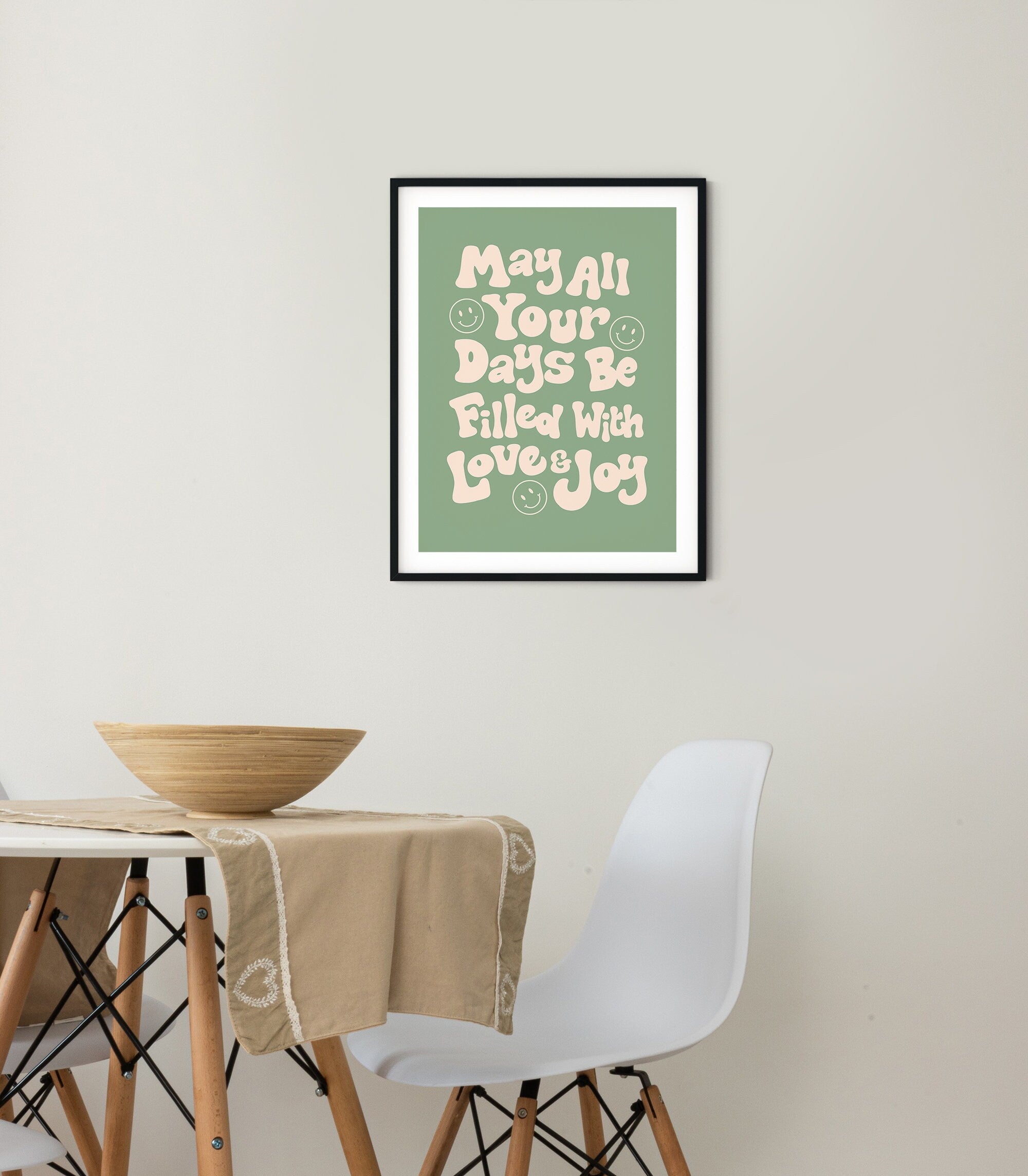 May All Your Days Be Filled With Love And Joy Poster - shopartivo