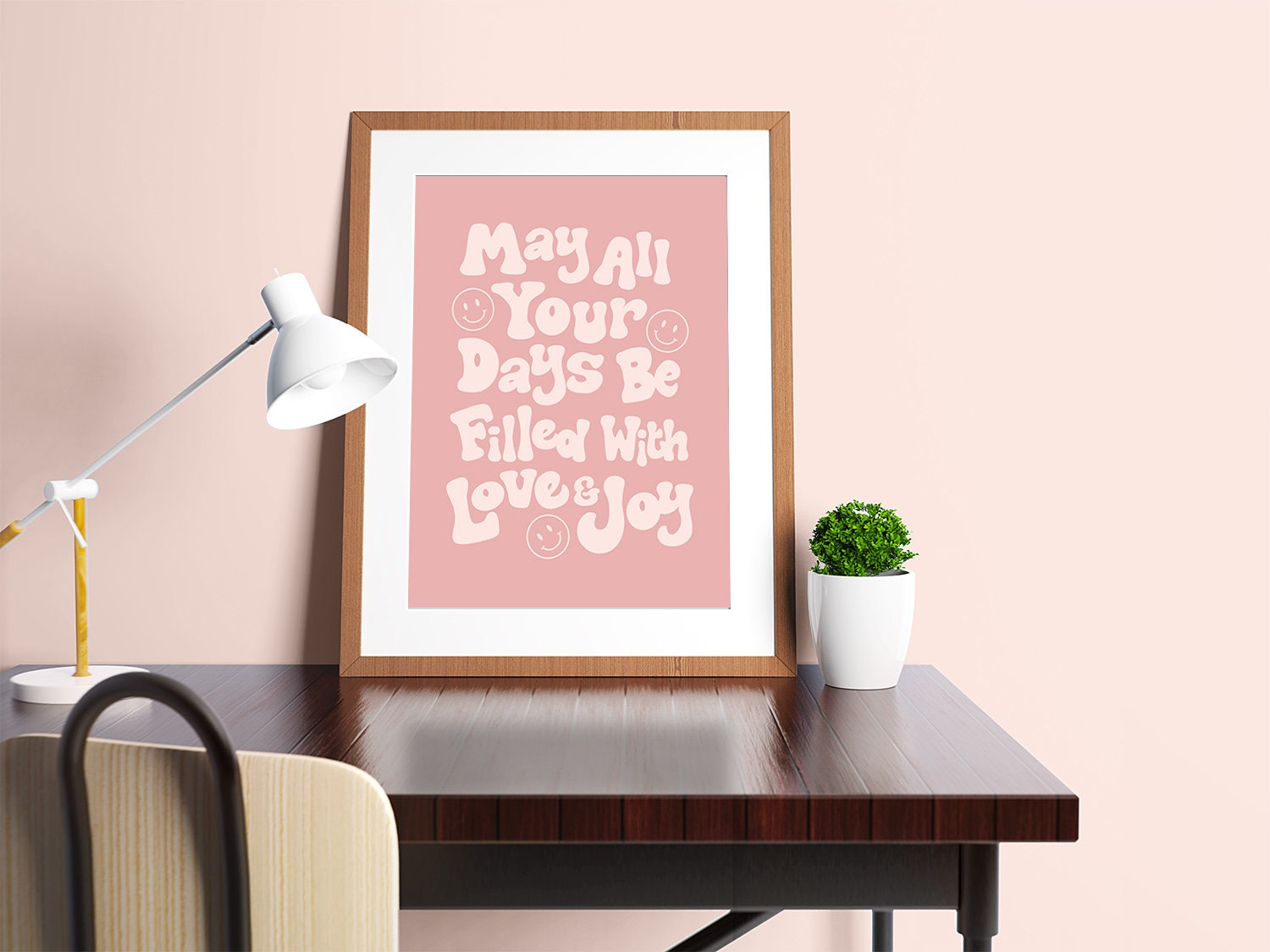 May All Your Days Be Filled With Love And Joy Poster - shopartivo