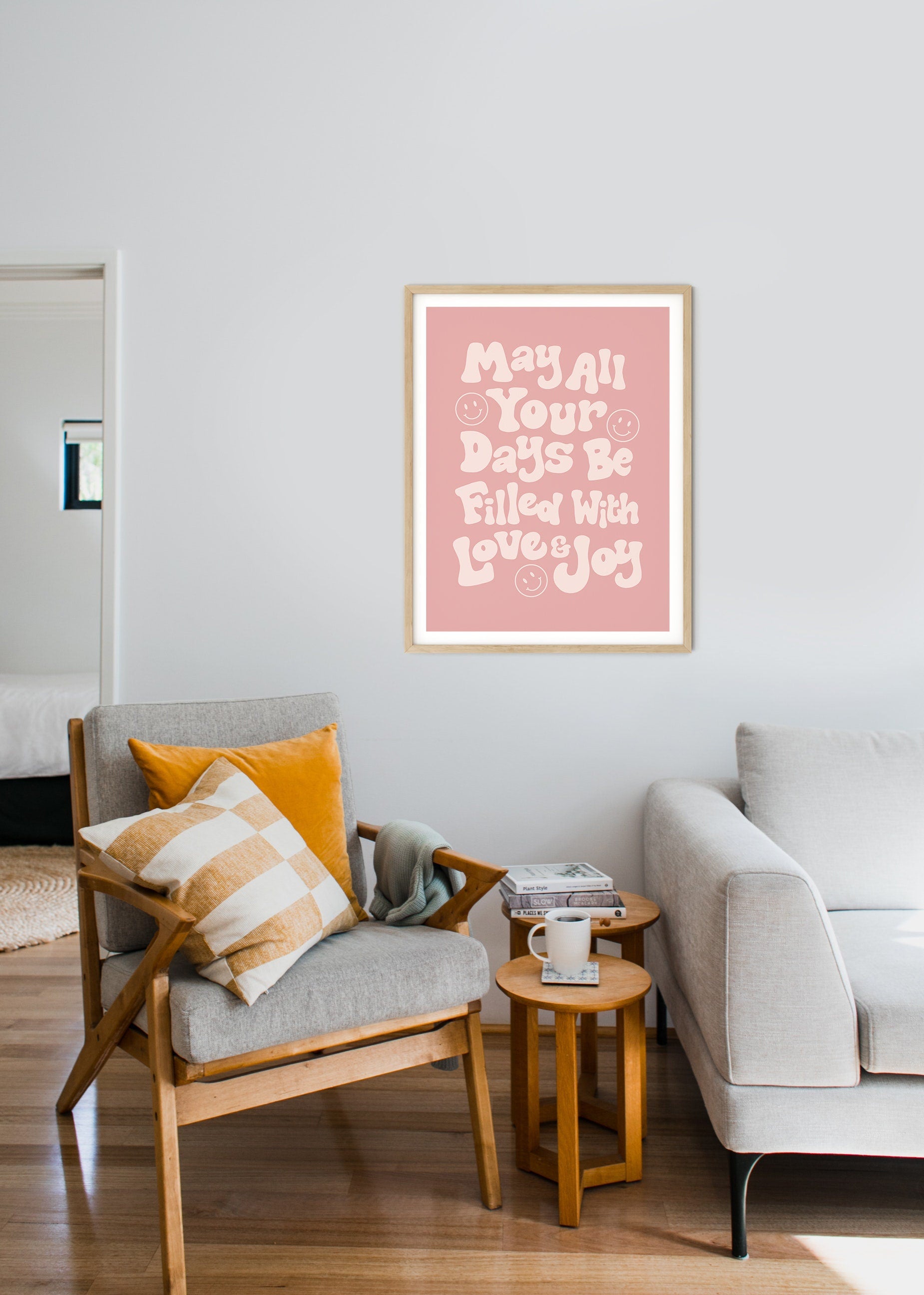 May All Your Days Be Filled With Love And Joy Poster - shopartivo