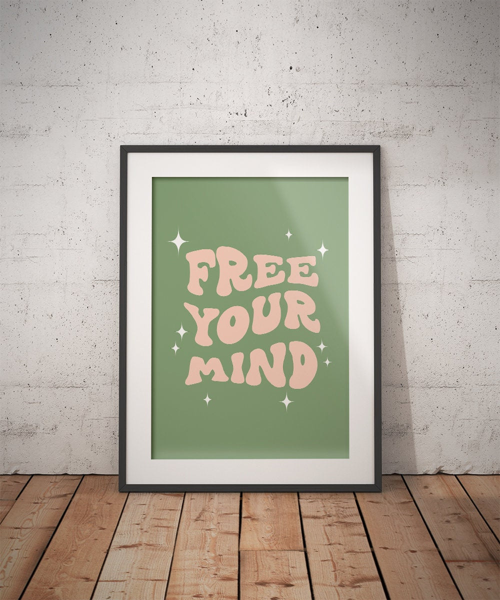 Free Your Mind Poster - shopartivo