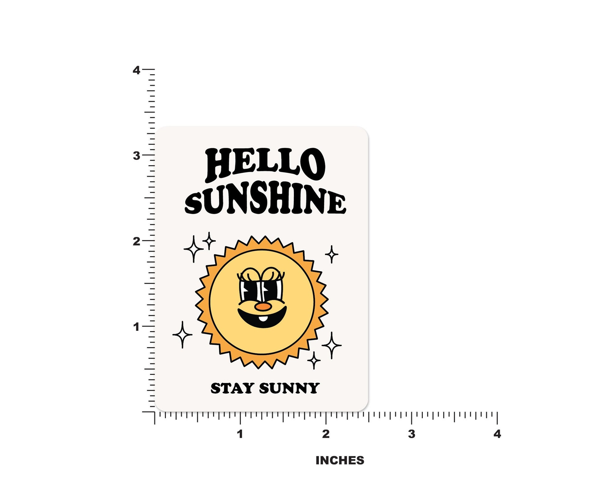 Hello Sunshine Sticker - shopartivo