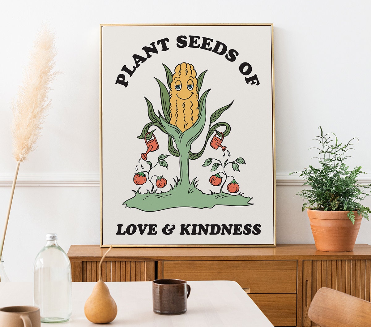 Plant Seeds of Love Kindness Poster