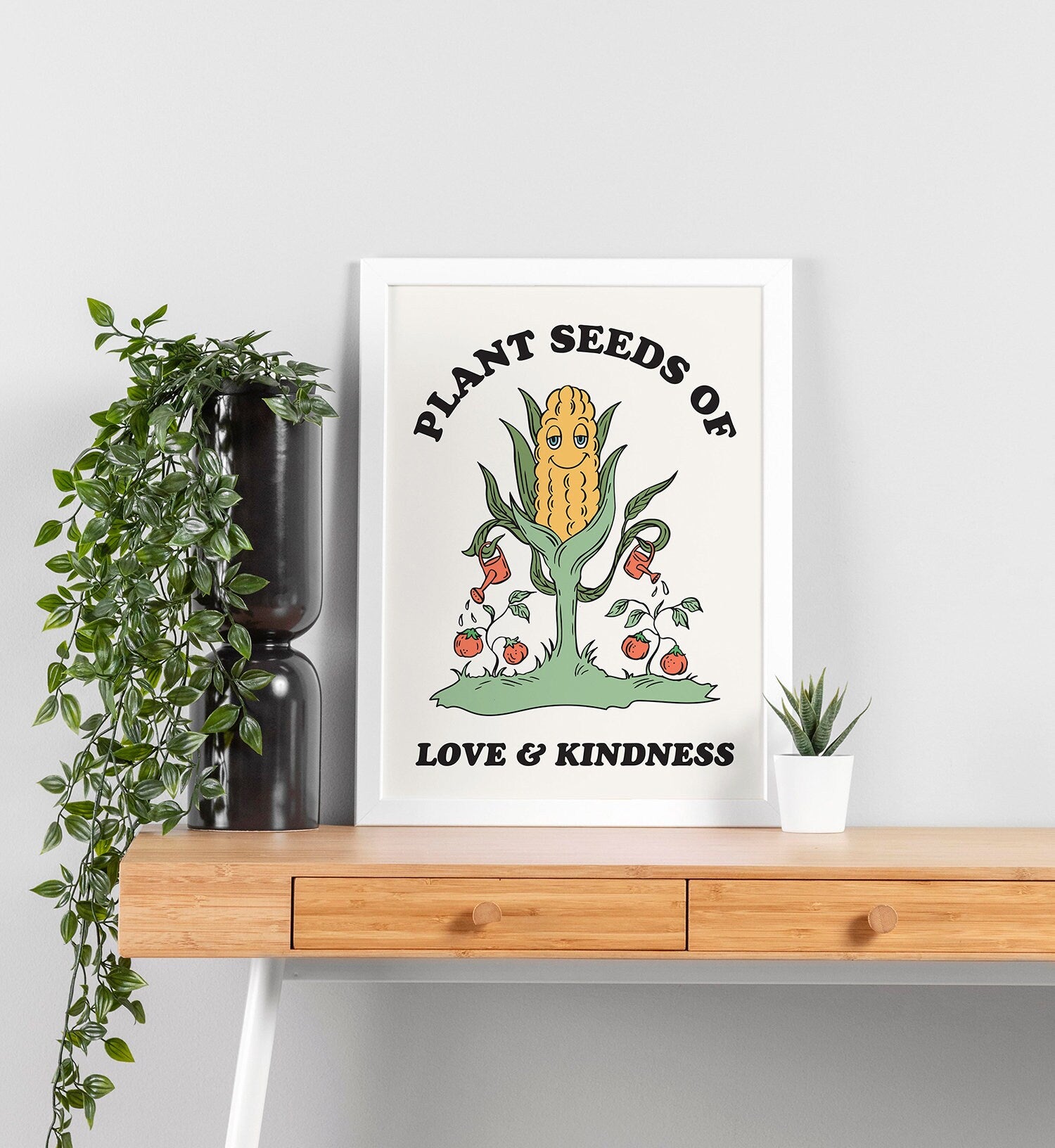 Plant Seeds of Love Kindness Poster