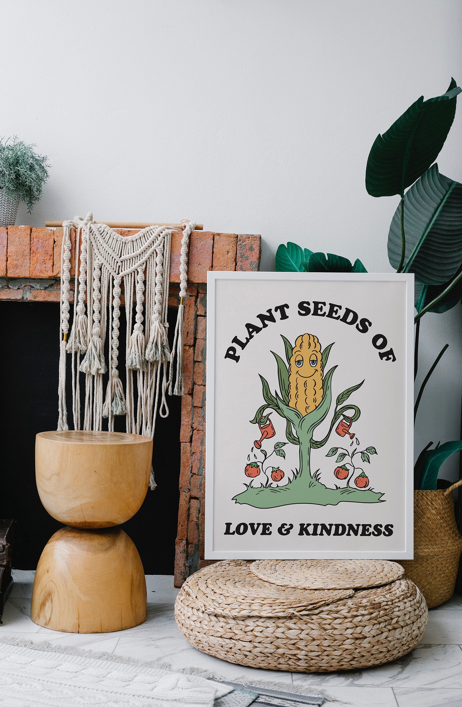 Plant Seeds of Love Kindness Poster