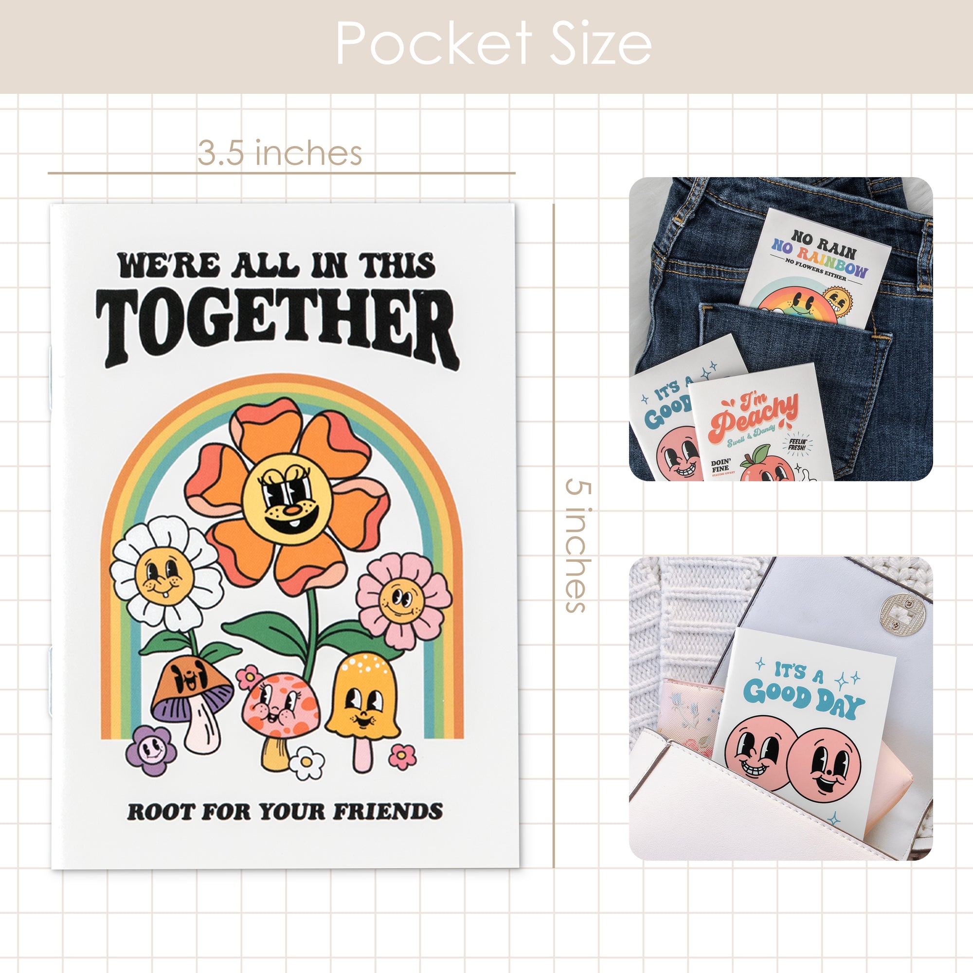 Mini Retro Notebooks - shopartivo