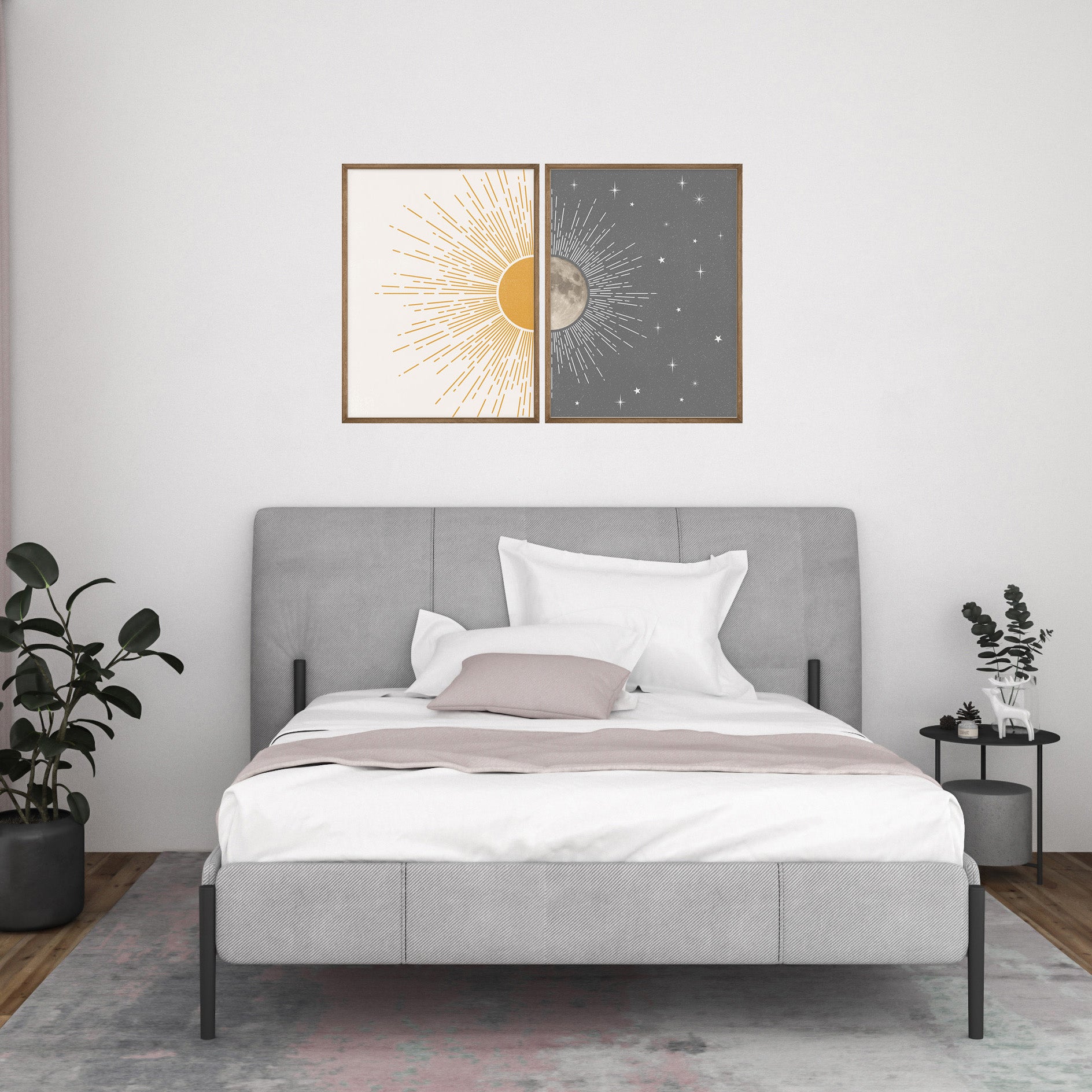 Sun and Moon Poster Set